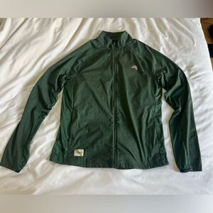 Tracksmith Forest Green Lightweight Running Jacket